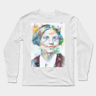 LUCY STONE watercolor portrait Long Sleeve T-Shirt